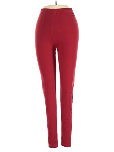 Pre-owned Lildy Active Pants In Red