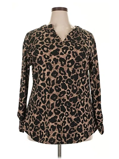 Pre-owned Lildy Cardigan Sweater In Brown