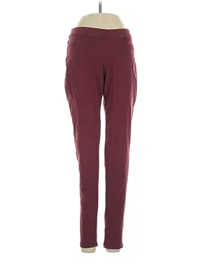 Pre-owned Lildy Casual Pants In Burgundy