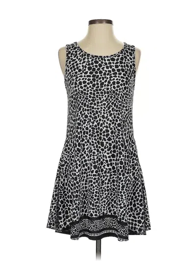 Pre-owned Lildy Cocktail Dress In Silver