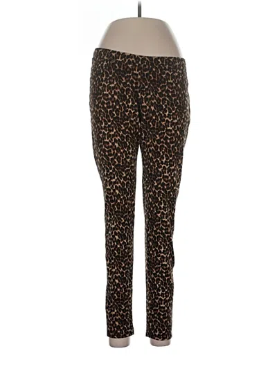 Pre-owned Lildy Leggings In Brown