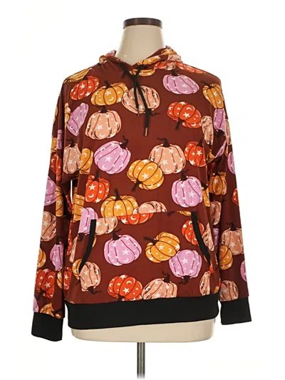 Pre-owned Lildy Pullover Hoodie In Brown