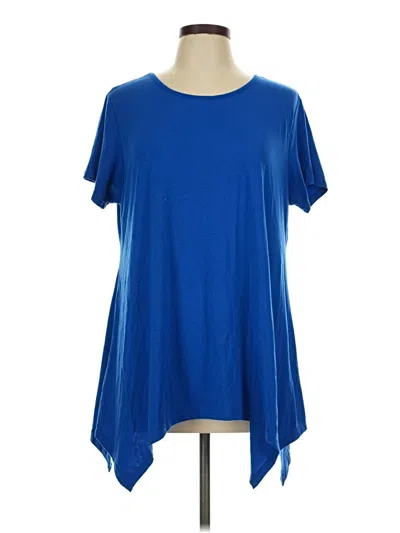 Pre-owned Lildy Short Sleeve T-shirt In Blue