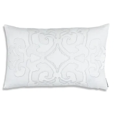 Lili Alessandra Angie Small Rectangle Pillow In White
