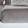 Lili Alessandra Aria Quilted European Pillow, 26 X 26 In Raffia