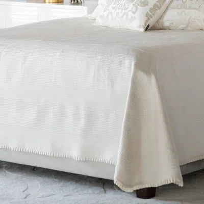 Lili Alessandra Battersea Bedspread In Brown