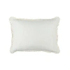 Lili Alessandra Battersea Rectangular Silk Pillow Cover & Insert In Ivory