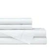 Lili Alessandra Dana 300-thread Count Queen Sheet Set In White/white