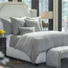 Lili Alessandra Bloom Duvet Cover, Queen In Light Gray