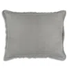 Lili Alessandra Bloom Standard Pillow In Light Gray