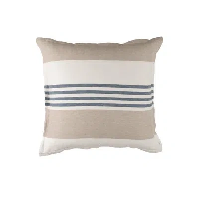 Lili Alessandra Cotton Blend Euro Square Pillow Cover & Insert In Multi