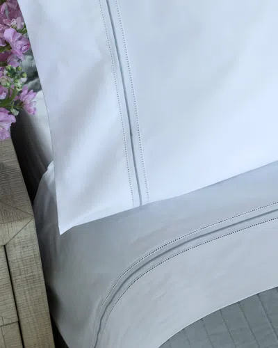 Lili Alessandra Dana Pillowcase Pair, King In White/spa