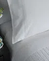Lili Alessandra Bella Cotton Standard Pillowcase, Pair In White
