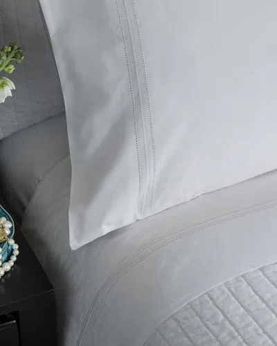 Lili Alessandra Bella Cotton Standard Pillowcase, Pair In White