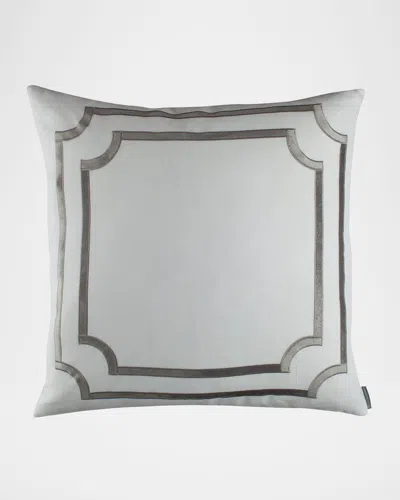Lili Alessandra European Soho Sham In Silver