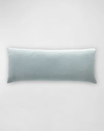 Lili Alessandra Haven Long Rectangle Pillow, 46" X 18" In Gray