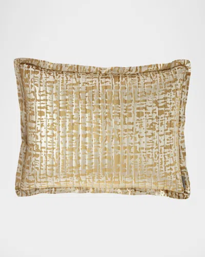 Lili Alessandra Yovanna Standard Sham In Gold