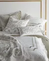Lili Alessandra King Soho Sham In Silver