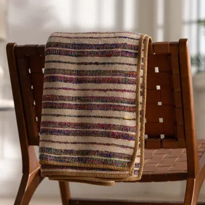 Lili Alessandra Lima Luxe Throw In Brown