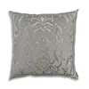 Lili Alessandra Louie Square Pillow In Light Gray
