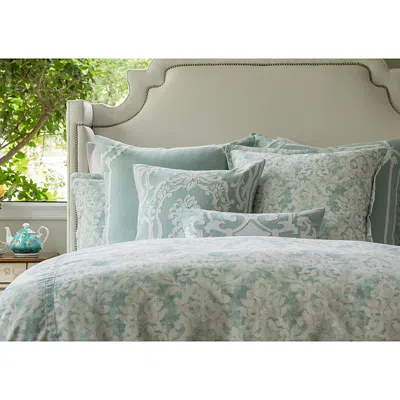 Lili Alessandra Milan Standard Pillow In Spa Faded