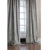 Lili Alessandra Moderne 120 X 52 Drapery Panel, Pair In Silver/silver