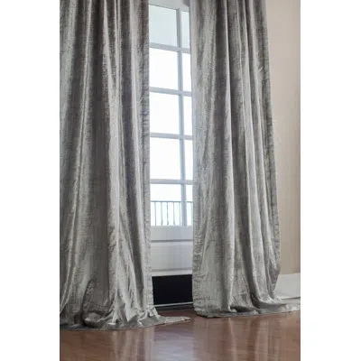 Lili Alessandra Moderne Drapery Abstract Rod Pocket Curtains In Gray