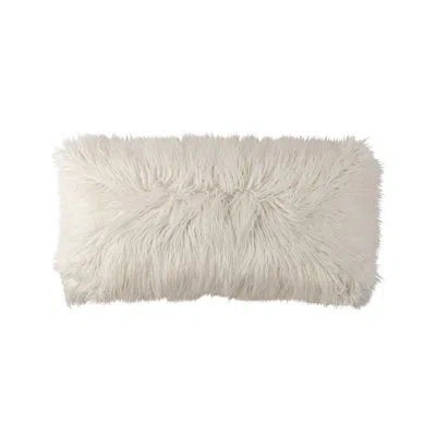 Lili Alessandra Rectangular Faux Fur Pillow Cover & Insert