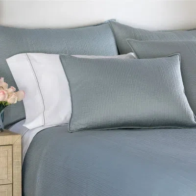 Lili Alessandra Retro Luxe Pillow In Blue