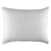 Lili Alessandra River Luxe Euro Decorative Pillow, 27 X 36 In White