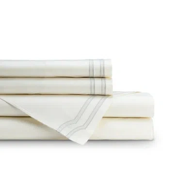 Lili Alessandra Soho 300 Thread Count Egyptian-quality Cotton Pillowcase In White