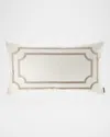 Lili Alessandra Metro King Sham In Ivory