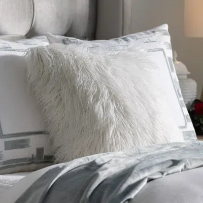 Lili Alessandra Square Faux Fur Pillow Cover & Insert