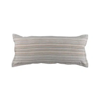 Lili Alessandra Strata Luxe Pillow In Gray