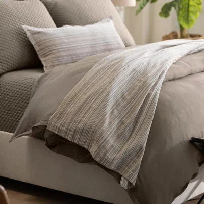 Lili Alessandra Strate Luxe Throw In Brown