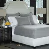 Lili Alessandra Tessa Quilted European Pillow In Light Gray