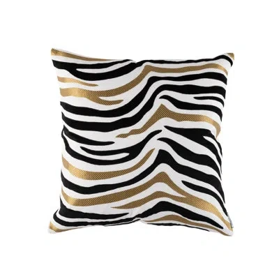 Lili Alessandra Tiger Throw Square Indoor/outdoor Pillow Cover & Insert