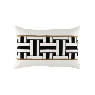 Lili Alessandra Tommy Lumbar Rectangular Indoor/outdoor Pillow Cover & Insert