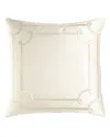 Lili Alessandra Vendome European Sham In Ivory