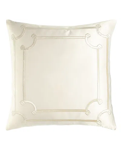 Lili Alessandra Vendome European Sham In White