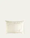 Lili Alessandra Standard Vendome Sham In Ivory