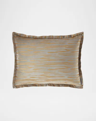 Lili Alessandra Naz Standard Sham In Gray Pattern