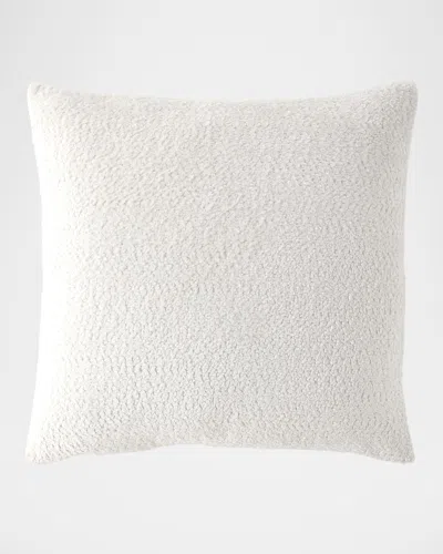 Lili Alessandra Zoey Boucle Pillow, 24" Square In Oyster