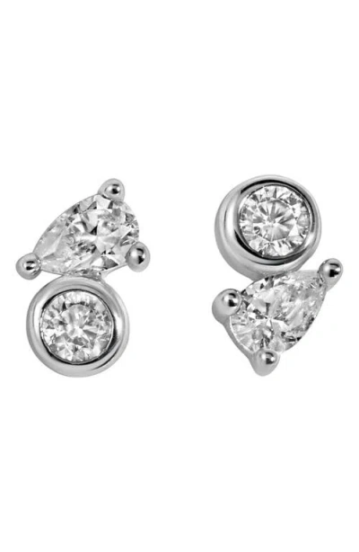 Lili Claspe Bryn Mini Stud Earrings In Metallic