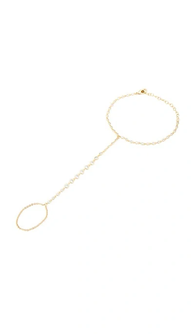 Lili Claspe Cici Hand Chain In Gold