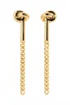 Lili Claspe Devin Dusters Earrings In Gold In Gold