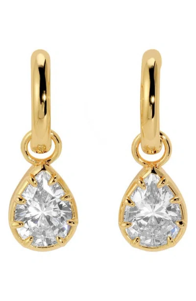 Lili Claspe Estelle Cubic Zirconia Drop Earrings In Gold