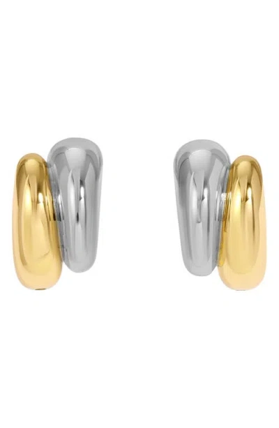 Lili Claspe Manon Double Hoop Earrings In Gold