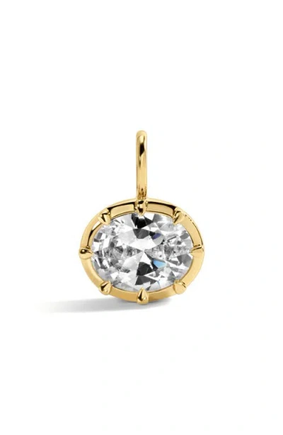 Lili Claspe Mara Oval Cut Charm In Gold