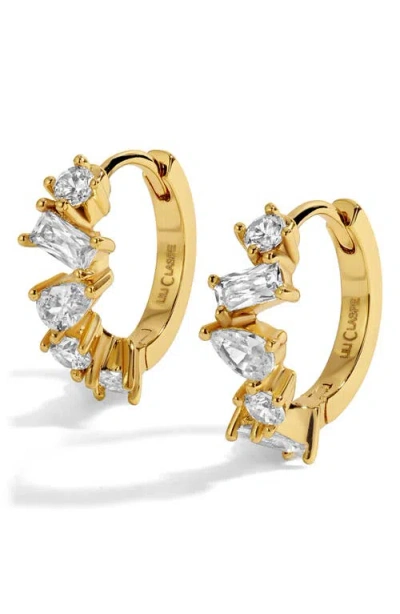 Lili Claspe Mavis Huggie Hoop Earrings In Gold